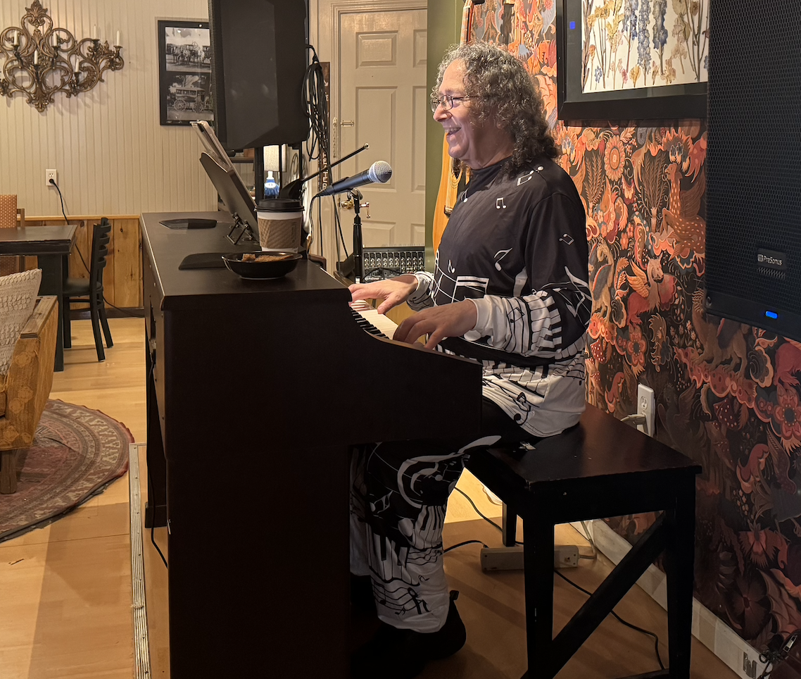 Michael Rubin’s Piano Man!