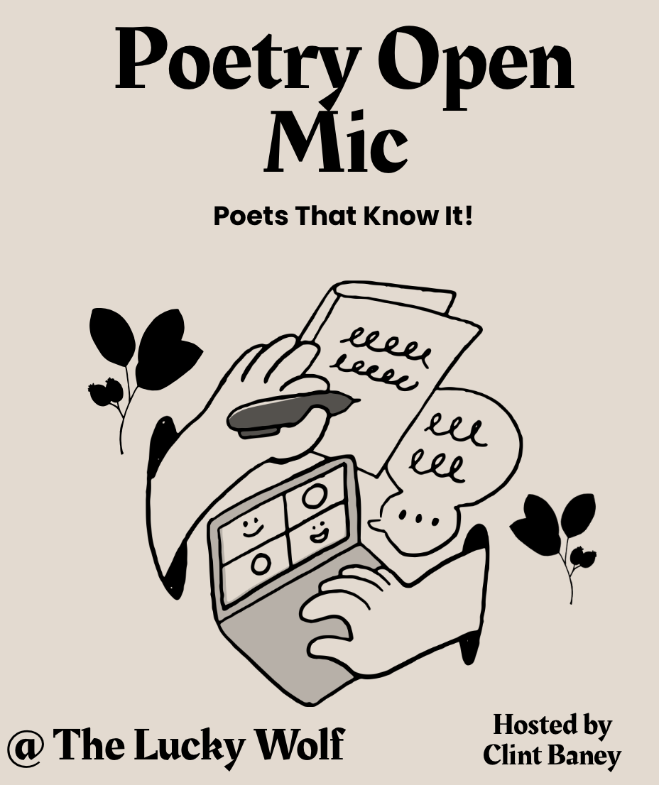 Poetry Open Mic, Poets That Know It!